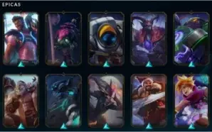 Conta lol lvl311 com 194 skins