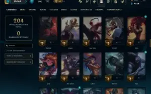 Esmeralda 2 com 100 Champs e 18 Skins