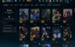 Esmeralda 2 com 100 Champs e 18 Skins