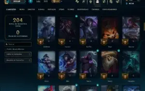 Esmeralda 2 com 100 Champs e 18 Skins