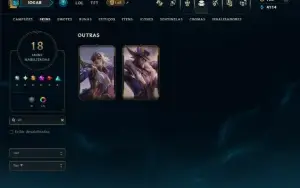 Esmeralda 2 com 100 Champs e 18 Skins