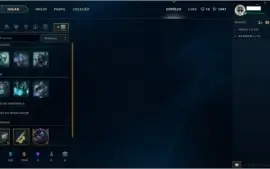Conta lvl 30, 29 champions, gold IV (MMR de gold IV)