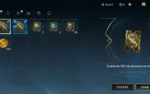 conta Wild Rift platina IV, 31 skins