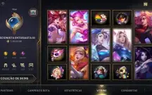 conta Wild Rift platina IV, 31 skins