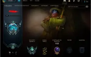 Conta PLATINA 3 COM **37 SKINS**