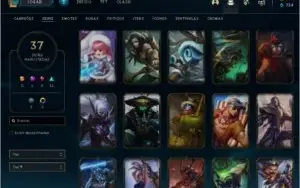 Conta PLATINA 3 COM **37 SKINS**