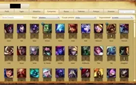 CONTA LEAGUE OF LEGENDS