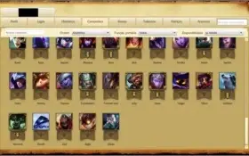 CONTA LEAGUE OF LEGENDS