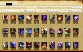 CONTA LEAGUE OF LEGENDS