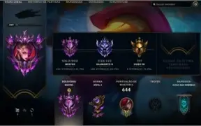 Conta LOL MESTRE