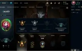 Conta de LOL Todos os champions 250+ skins 19k blue essence