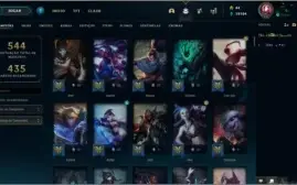 Conta de LOL Todos os champions 250+ skins 19k blue essence