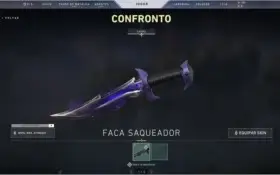 Conta valorant diamante com 3 skins