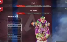 CONTA MAIN WRAITH COM HERANÇA E MELHORES SKINS