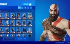 Conta Fortnite com 210 Skins (Mais de 200.000 vBucks Gastos)