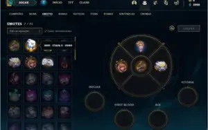 Conta ouro 3 com 3 skins e 32 champs