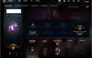 Conta ouro 3 com 3 skins e 32 champs