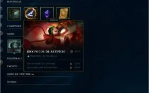 conta lvl 19 25 champs 1 skin ekko riven nami jinx