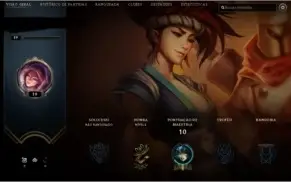 conta lvl 19 25 champs 1 skin ekko riven nami jinx