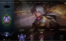 Conta League of Legends Diamond IV 104 champions + skins