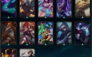 Conta League of Legends Diamond IV 104 champions + skins