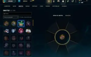 Unranked com 25 Champs e 1 Skin (ex platina)