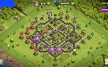 clash of clans cv8 e clash royale arena 11