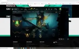 Conta League of Legends - Ouro 4 354 skins - 34 sentinelas