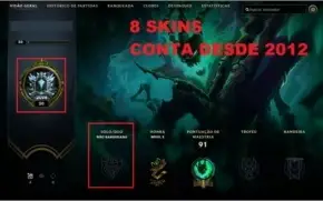 [10% OFF] CONTA LOL | DESDE 2012 | (94 CHAMPS & 8 SKINS)