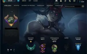 Conta Platina I com +170 skins e +140 Essência mítica