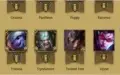 conta lol prata v varias skins