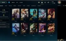 Conta SMURF LOL NÍVEL 17