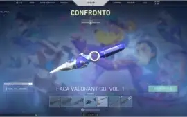 Conta Valorant 1k+ gastos, cheio de skins, DIAMANTE 1.