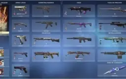Conta de VALORANT com FACA DA JETT e MAIS algumas SKINS