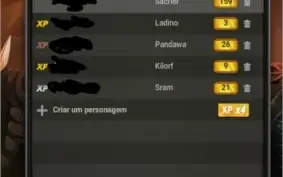 conta dofus servidor illy  quase todas as conquistas 18kpts