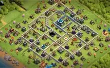 Clash of clãs CV 13 bem upada
