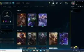 Conta legue of legendes