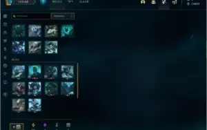 Conta LOL 111 skins / 126 Campeões / platina 1