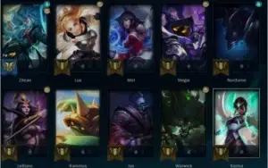 conta de lol Platina 2