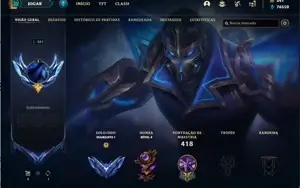 CONTA DIAMANTE 1 - 164 SKINS - TODOS OS CAMPEÕES
