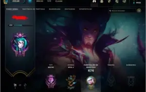 CONTA MASTER TFT, 843 SKINS, MUITAS ARENAS E MINI LENDAS
