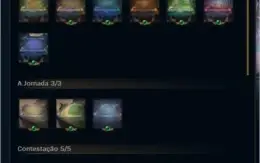 CONTA MASTER TFT, 843 SKINS, MUITAS ARENAS E MINI LENDAS
