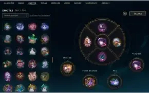 CONTA MASTER TFT, 843 SKINS, MUITAS ARENAS E MINI LENDAS