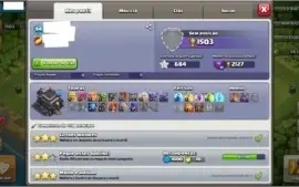 CONTA CLASH OF CLANS CV9