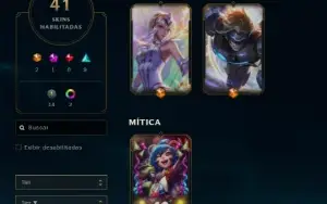 Conta Handlevel Nv 95 /41 Skin/ 81 Campeões / Conta Do Chile