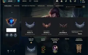 Conta bronze 1 com 130 Champs e 159 Skins