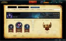Conta Gold III todos os champs, mais de 200 skins