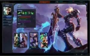 Conta c/ Skin Riven Campeonato, Janna Vitoriosa, Muito+