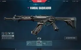 CONTA DE VALORANT COM 2 FACAS DE LOJA E VANDAL SAQUEADORA