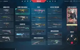 Vendo Conta Valorant Full Acesso 54 Skins | 5 Facas